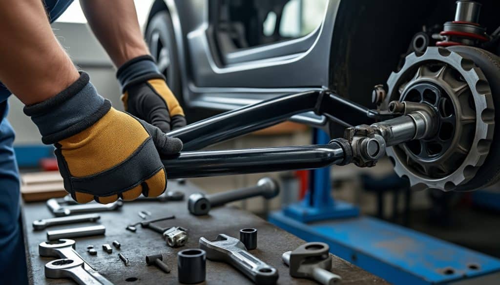 Changer un triangle de suspension : faisable soi-même ou non