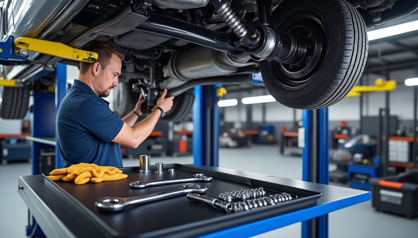 Changer une rotule de suspension : trouver la bonne pièce et la poser