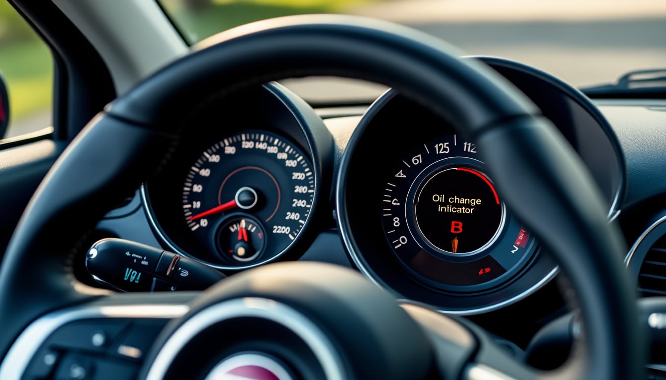 Remise a zero vidange fiat 500 : le point en clair