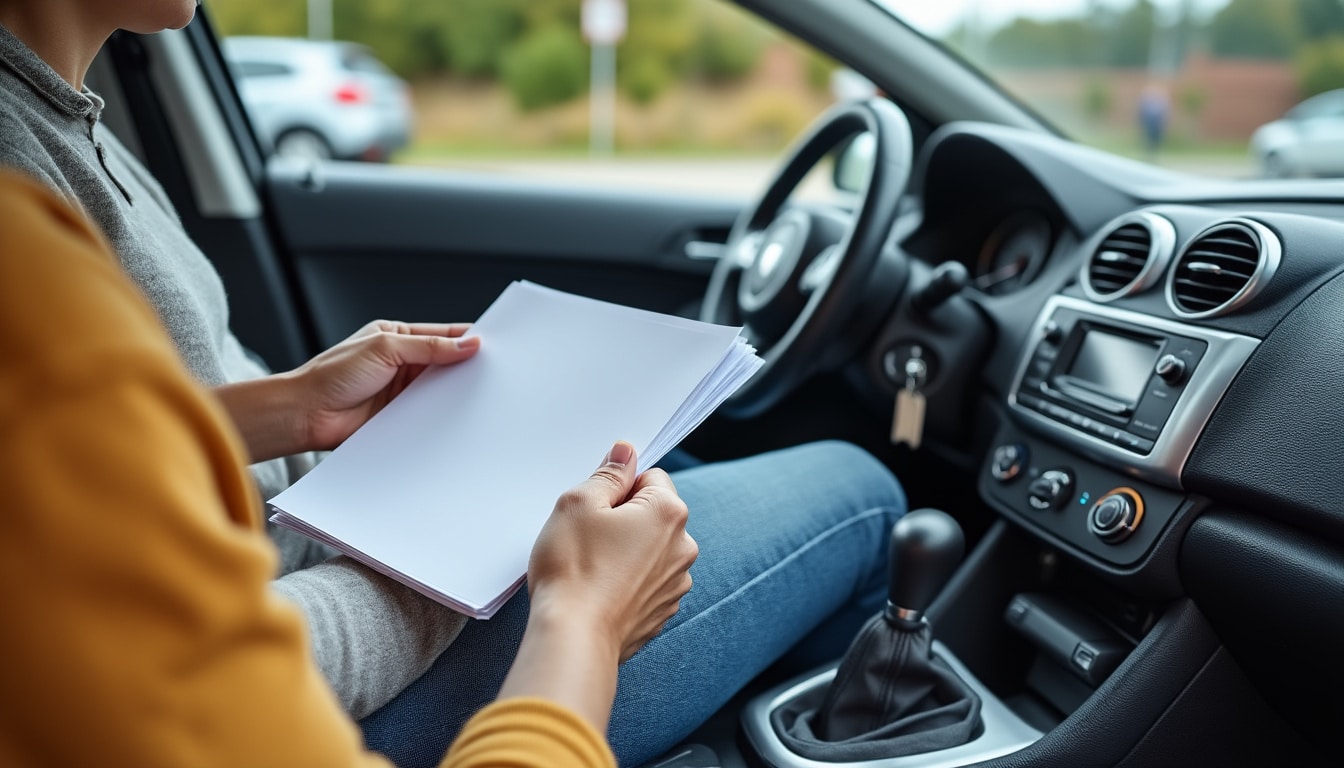 Voiture occasion boîte automatique 2000 euros : procédure et documents