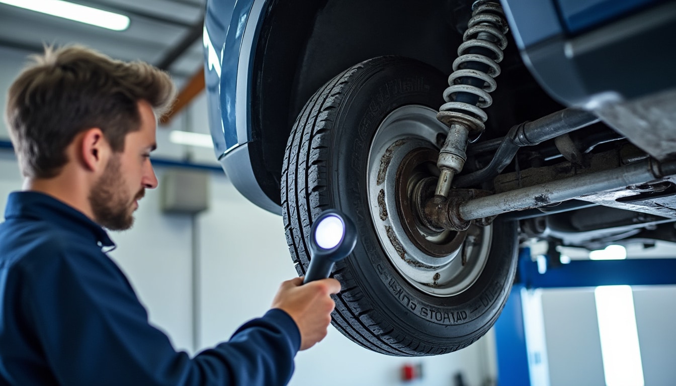 Contrôle technique et train arrière : les points qui recalent